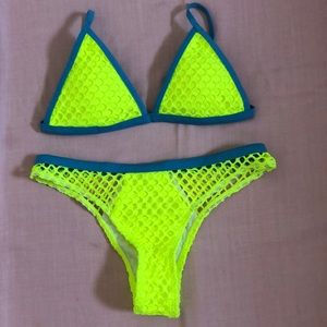 Neon SHEIN bikini